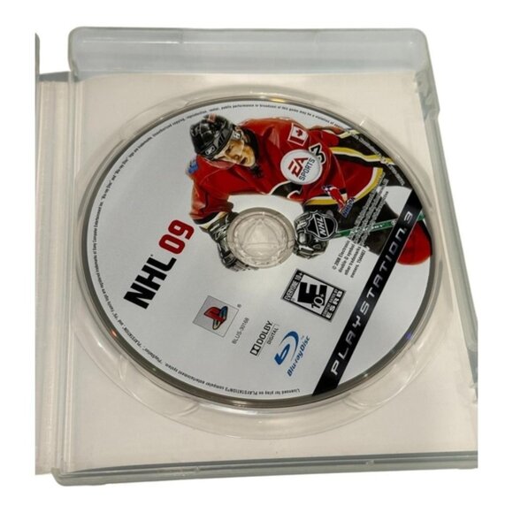 NHL 09 PlayStation 3 PS3 Hockey Video Game Complete EA Sports Tested Case Manual - Picture 8 of 10